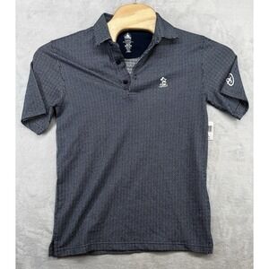 Disney Parks Polo Shirt Blue Mickey Mouse Cotton Blend Men's Size S NWT